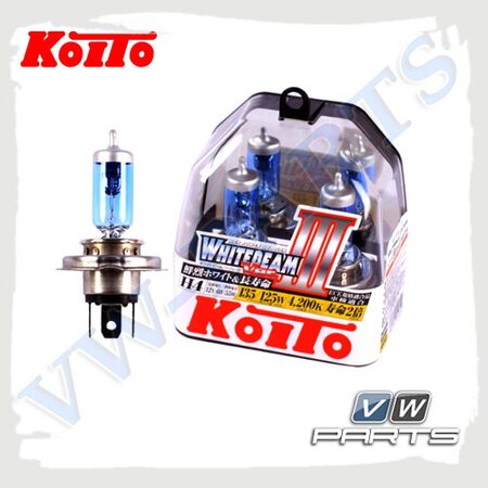 Лампы галогенные H4 12V (60/55W) Koito whitebeam P0744W