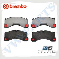 Колодки тормозные передние BREMBO P65017