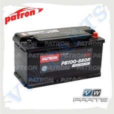 Аккумуляторная батарея (12V/100Ah/880А) PATRON PLUS PB100-880R