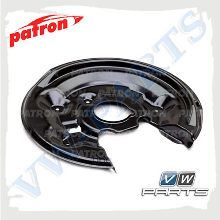 Щиток грязезащитный заднего правого тормозного диска PATRON PBS142