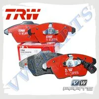 Колодки тормозные передние Trw GDB1550DTE