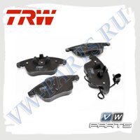 Колодки тормозные передние Trw GDB1814