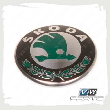 Эмблема SKODA 1U0853621CMEL