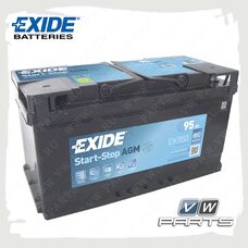Аккумуляторная батарея Exide Start-Stop AGM (95Ah/850A) EK950 Аккумуляторная батарея Exide Start-Stop AGM (95Ah/850A) EK950