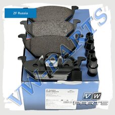 Колодки тормозные передние ZF Russia GDB1386ZFR
