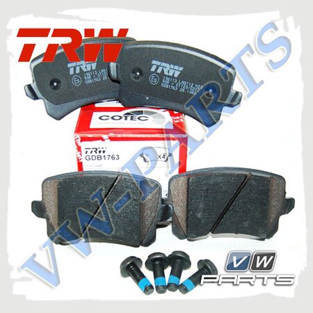 Колодки тормозные задние Trw GDB1763