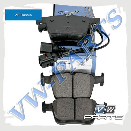Колодки тормозные задние ZF Russia GDB1957ZFR