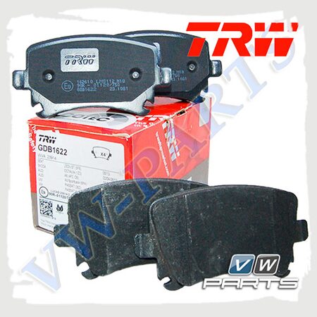 Колодки тормозные задние TRW GDB1622
