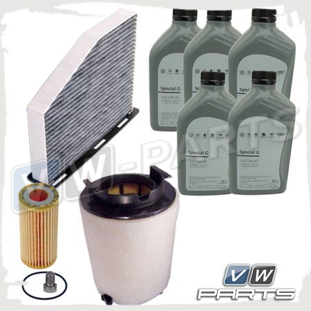 Набор ТО-1, ТО-3, ТО-5 для 2.0 FSI (150 л.с.) холодный климат