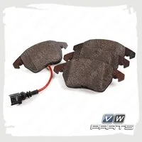 Колодки тормозные передние VAG 3C0698151P