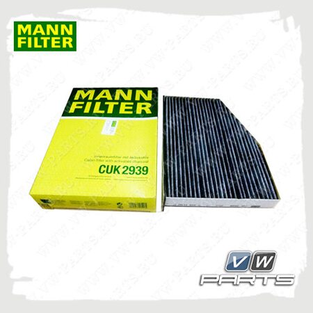 Фильтр салона (угольный) Mann CUK2939