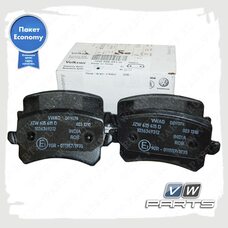 Колодки тормозные задние VAG Economy JZW698451G Колодки тормозные задние VAG Economy JZW698451G