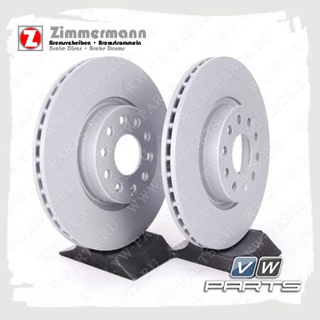 Диск тормозной передний Zimmermann 100.3300.20